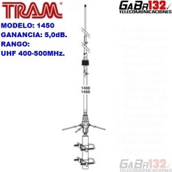 TRAM 1450: Antena Base UHF de Aluminio