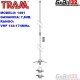 TRAM 1491: Antena Base VHF de Fibra de Vidrio
