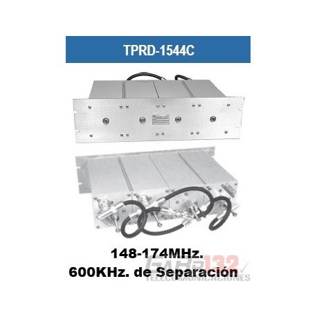 Duplexor TELEWAVE de Rango VHF TPRD-1544C