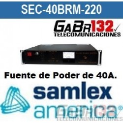 SEC-40BRM Fuente de Poder SamlexAmérica de 40A. 