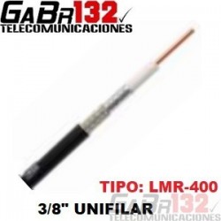 GB-400 Cable Coaxial 3/8" Unifilar