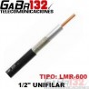 GB-600 Cable Coaxial 1/2" Unifilar