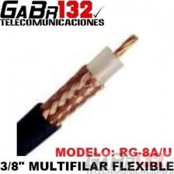 RG8A/U Cable Coaxial 3/8" Multifilar