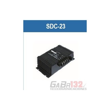 SDC-23 Conversor de 24VDC a 12VDC de 30A. SamlexAmérica
