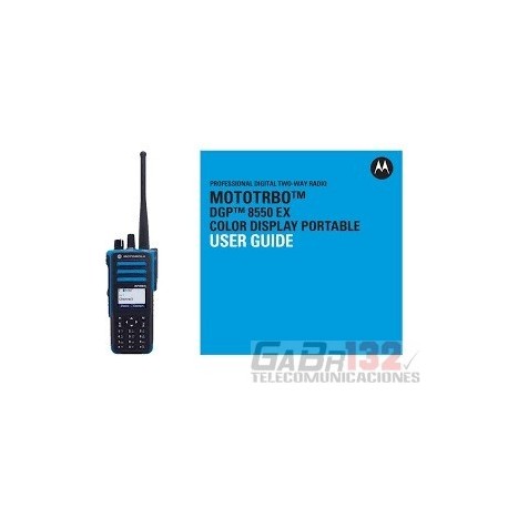 Portátil Motorola DGP8550ex VHF / UHF