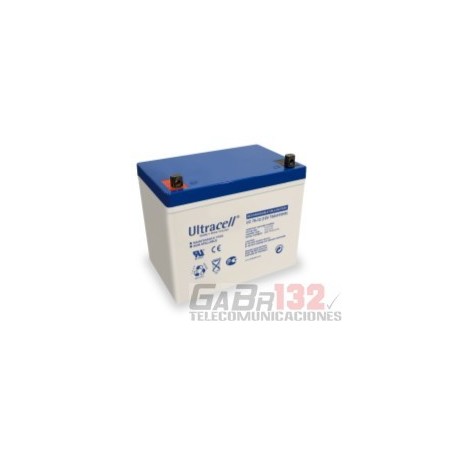 Bateria Ultracell AGM Ciclo Profundo 75AH-12V