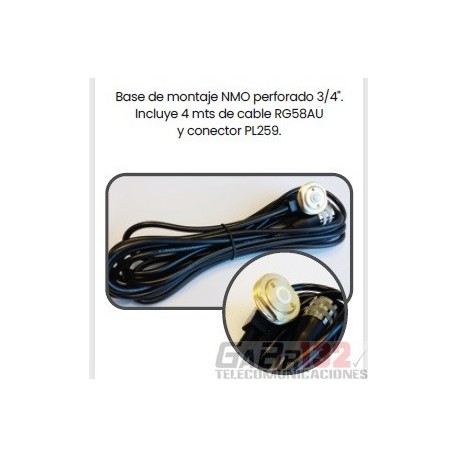 Montaje Perforado NMO 3/8"
