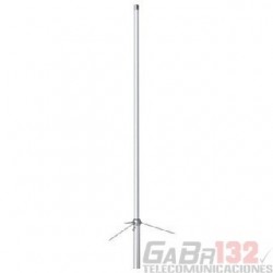 Antena Base VHF de 4dBi en Fibra de Vidrio