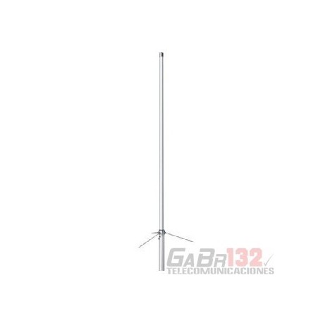 Antena Base VHF de 4dBi en Fibra de Vidrio